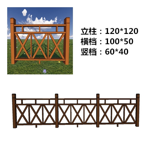 洛阳共挤塑木围栏.厂家供货.二代塑木围栏.新塑木围栏.幻彩塑木围栏洛阳工厂直销